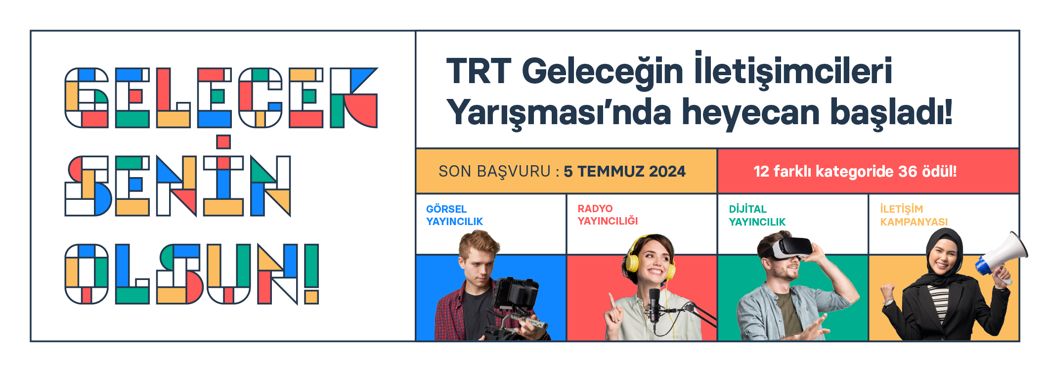 TRT Geleceğin İletişimcileri Yarışması'nda 2024 Yılı Başladı!